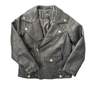Diesel Faux Leather Moto Jacket